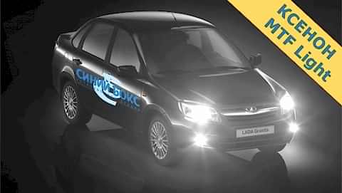 Ксенон на Lada Granta - дальний/ближний и туманки